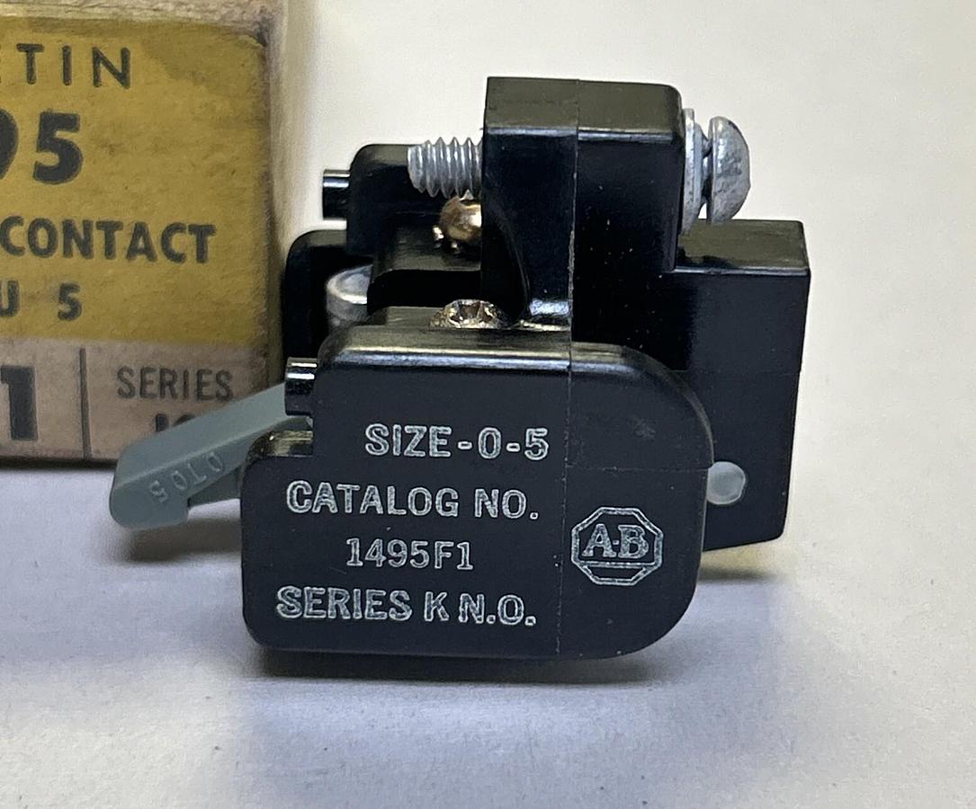 ALLEN BRADLEY,1495-F1,AUXILIARY CONTACT NOS