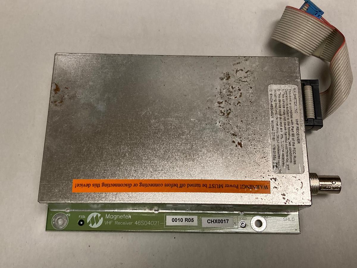 Used Magnetek,46S04021-0010 R05,VHF Receiver