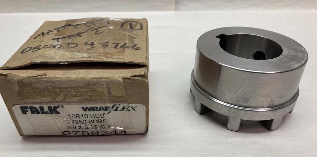 Falk,10R10,Hub 1.6250 Bore 3/8 x 3/16 KW