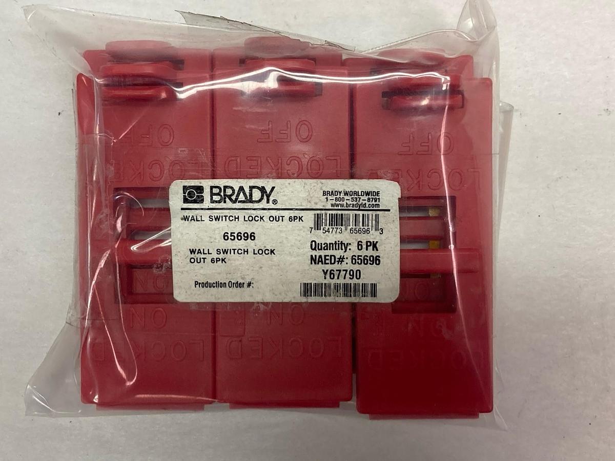 Brady,65696,Wall Switch Lock Out