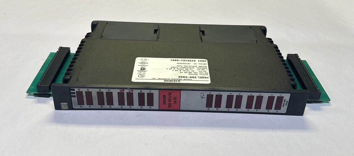Used SIEMENS TEXAS INSTRUMENTS,500-5056,OUTPUT MODULE
