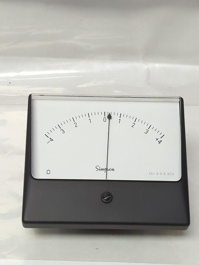 Used SIMPSON,1329,PANEL METER -4-0-+4 PRE-OWNED