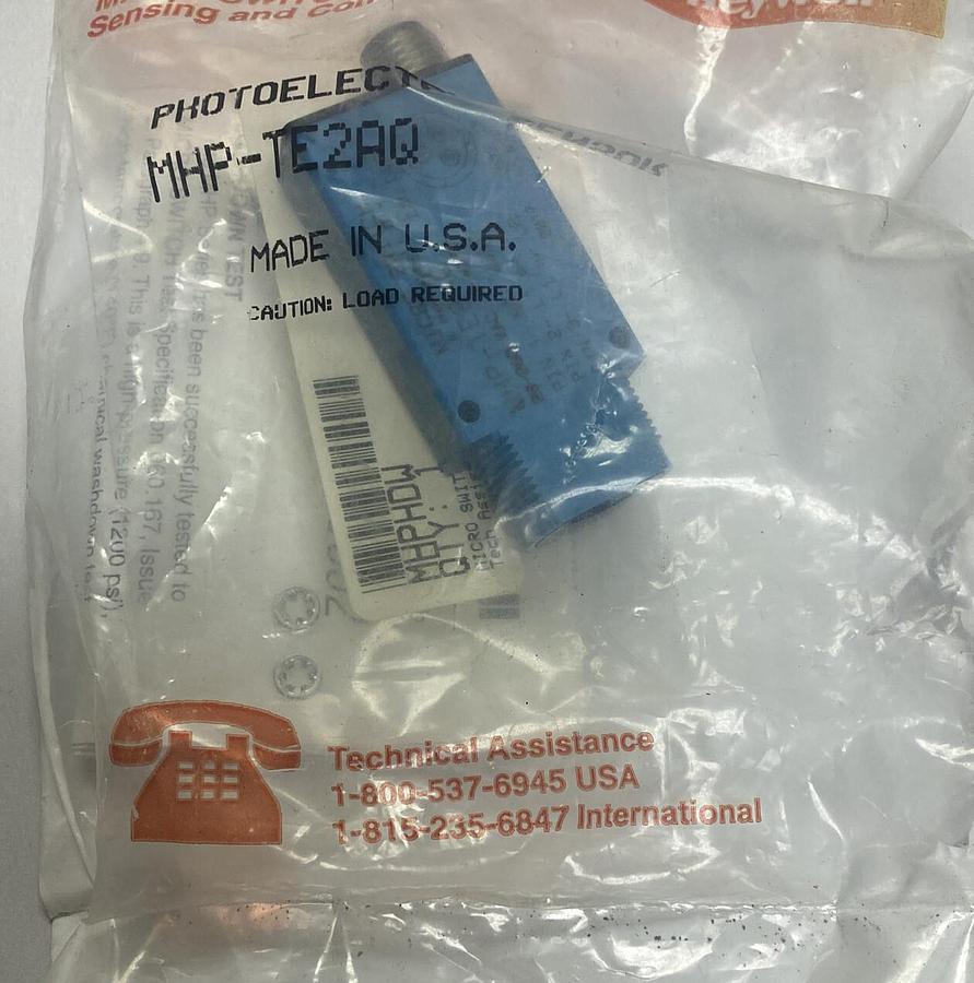 Honeywell Micro Switch,MHP-TE2AQ, Photoelectric Sensor NOS