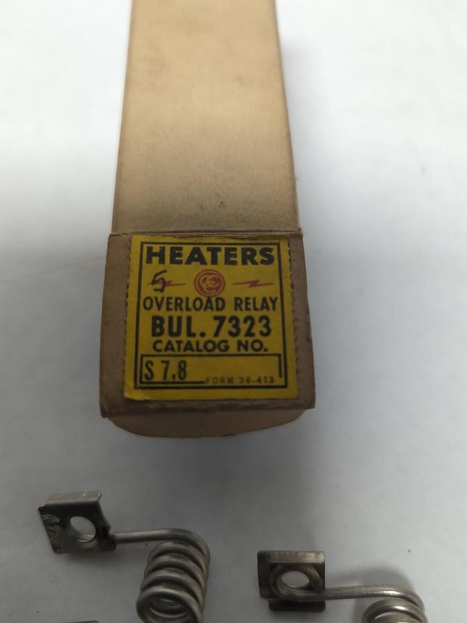 CLARK,S-7.8,OVERLOAD HEATER ELEMENT LOT OF 10 NOS