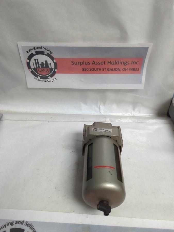 Used SMC,AF40-N04-Z,AIR FILTER 150PSI PRE-OWNED