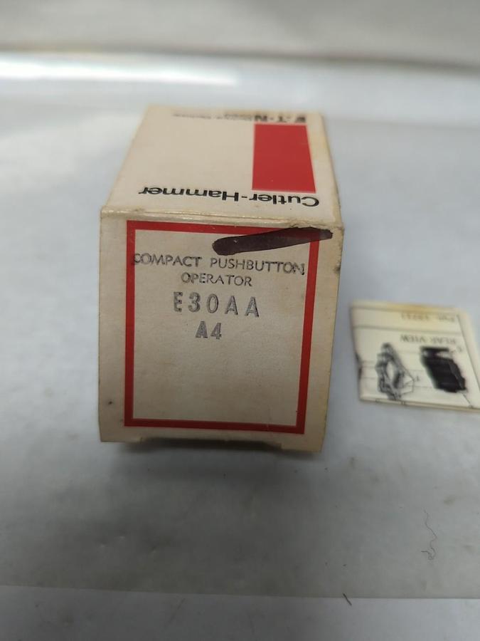 CUTLER-HAMMER,E30AA,COMPACT PUSHBUTTON OPERATOR NOS