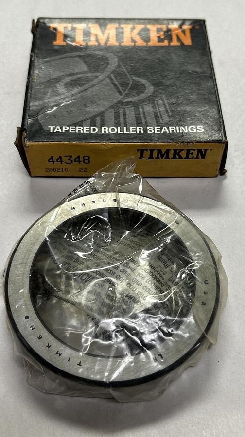 Used TIMKEN,44348,ROLLER BEARING CUP NEW