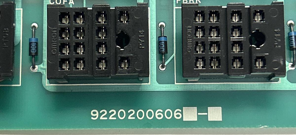 YAMAZAKI MACHINERY,9220200606,RELAY BOARD NOS