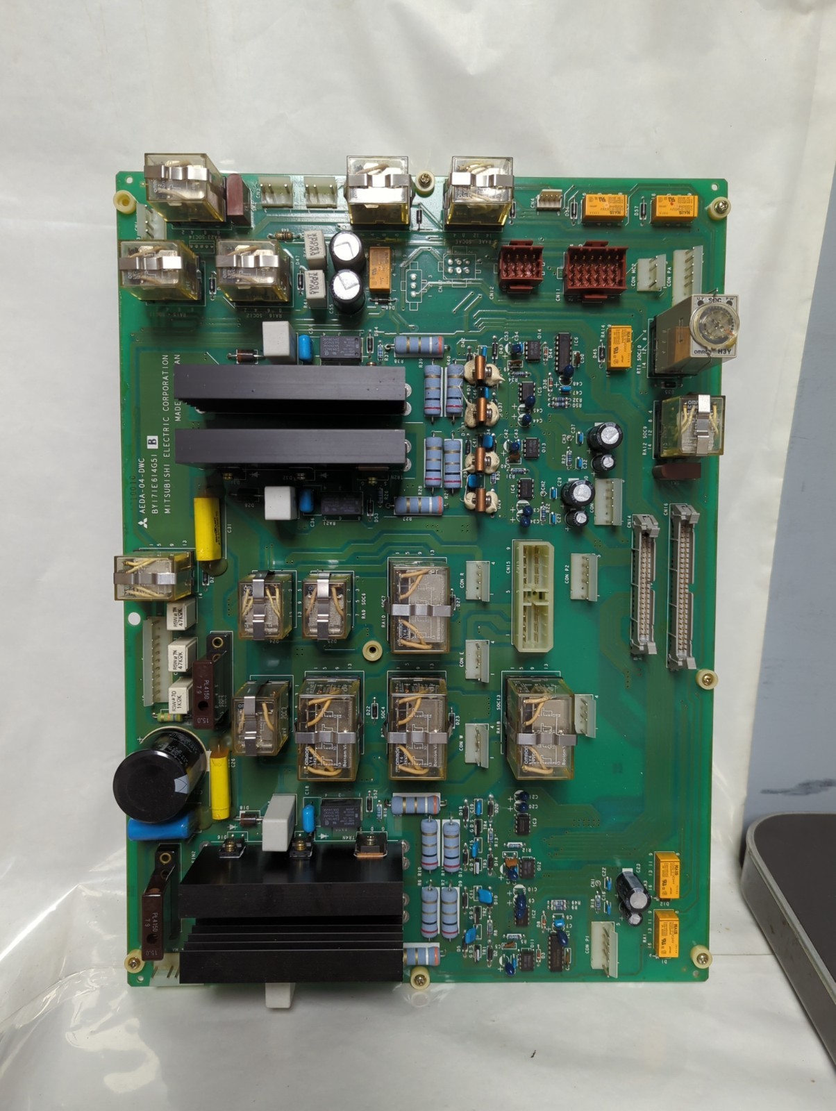 Used MITSUBISHI,AEDA-04-DWC,CIRCUIT BOARD BY171E614G51-B PRE-OWNED