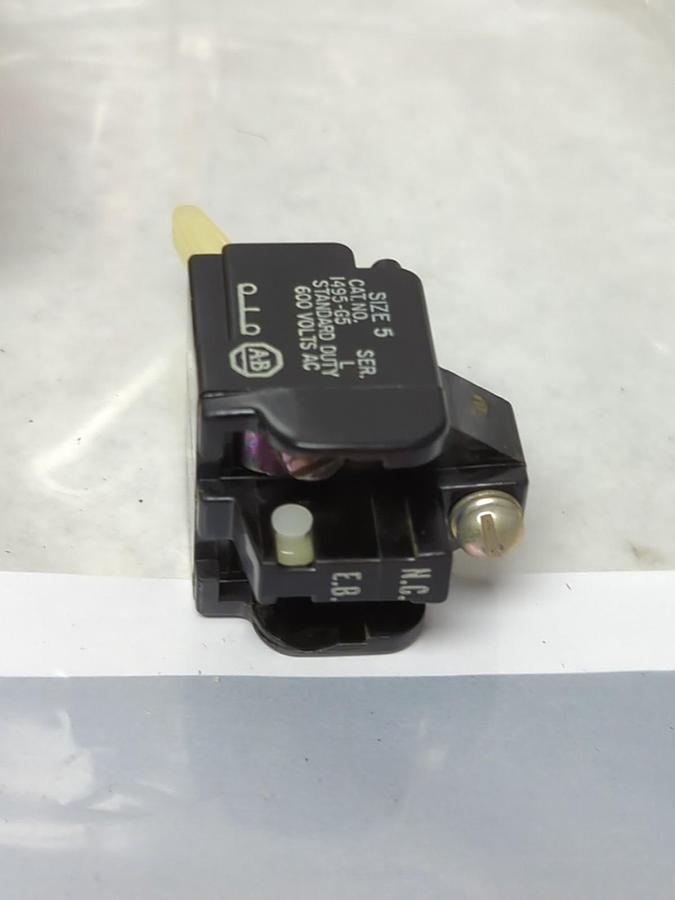 ALLEN BRADLEY,1495-G5,SERIES L AUXILIARY CONTACT NOS
