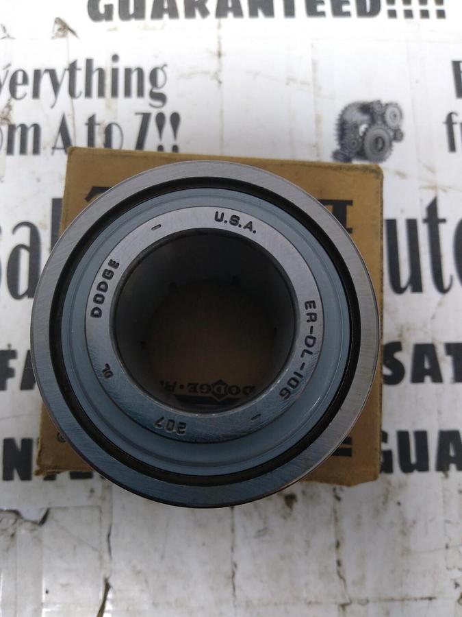 DODGE,ER-DL-106  128878,BALL INSERT BEARING ROUND BORE 1.375 IN ID,2.835 IN OD