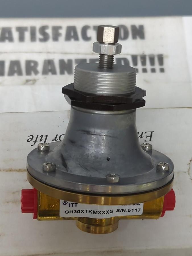 ITT CONOFLOW,GH30XTKMXXXG,PRESSURE REGULATOR 0-125 PSI NEW