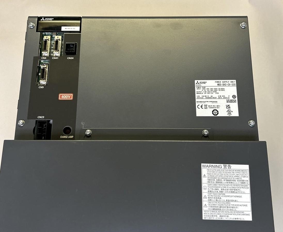 Used MITSUBISHI,MDS-DH2-CV-550,POWER SUPPLY UNIT 45KW