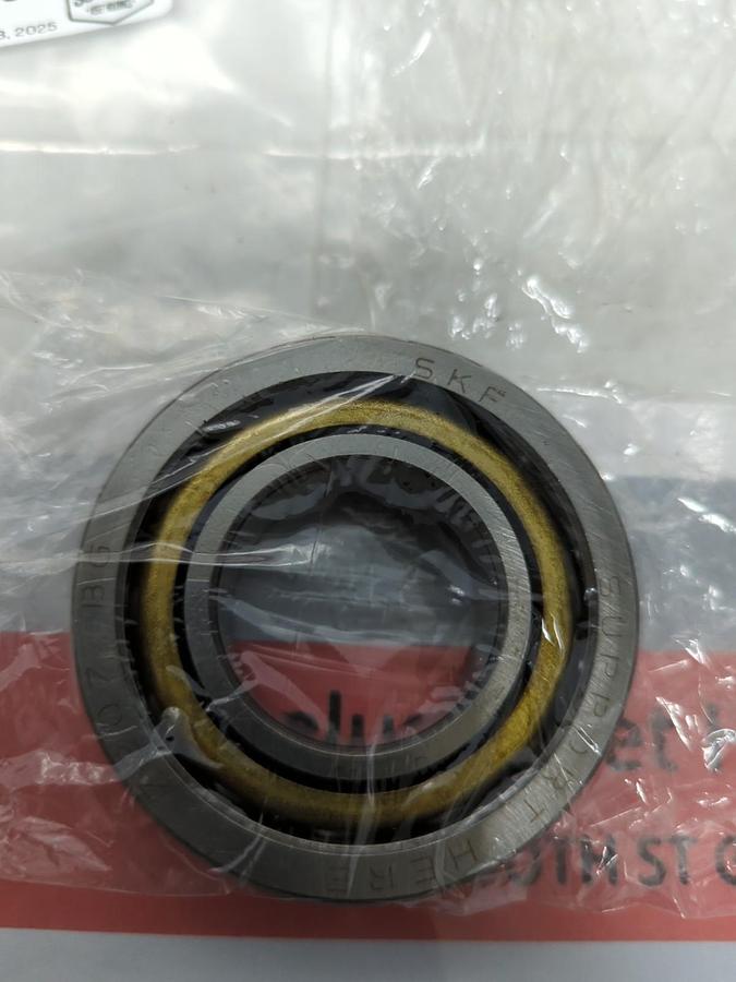 Used SKF,7207 BG,ANGULAR CONTACT BEARING LOT OF 3 PRE-OWNED