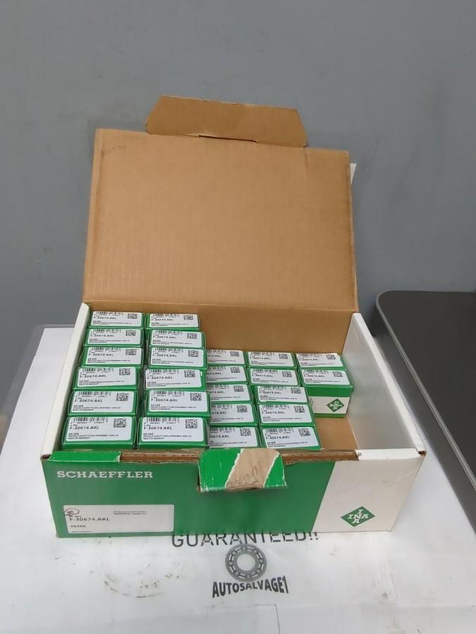 INA,F-30674.AKL,AXIAL BALL BEARING 10MMX23.9MMX13.90MM LOT OF 38 NOS