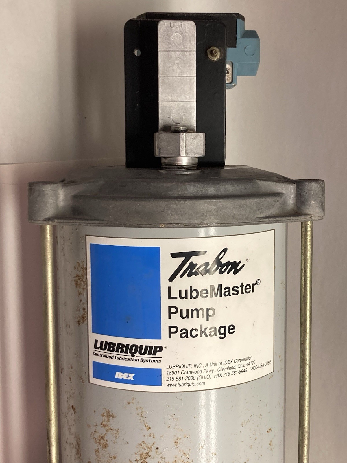 Used Lubriquip Trabon,NA,LubeMaster Pump Package