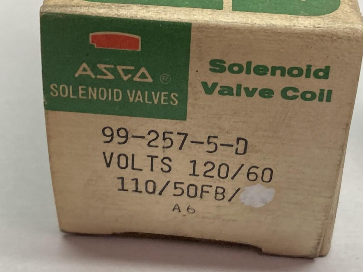 Asco,99-257-5-D,Valve Coil 120/60V 110/50FB