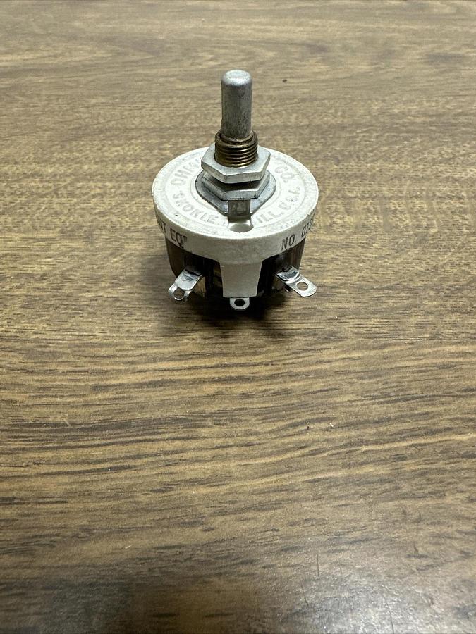 Ohmite,RGS1KO,1000 Ohm Rheostat