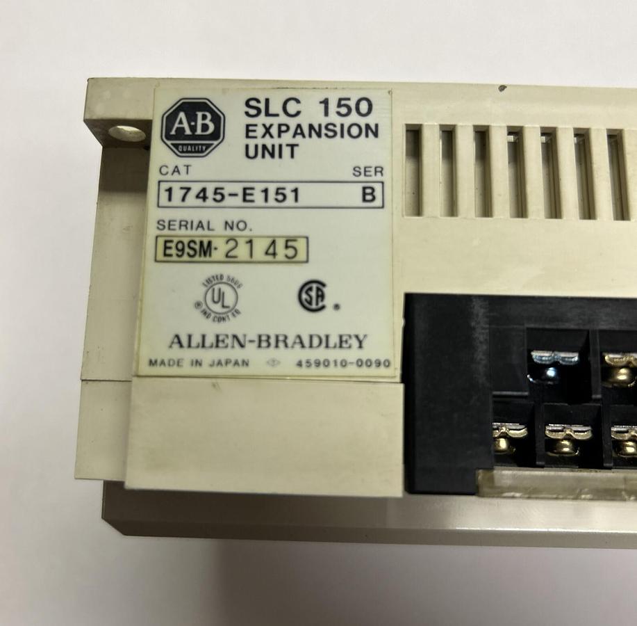 Used ALLEN BRADLEY,1745-E151,SER B EXPANSION UNIT