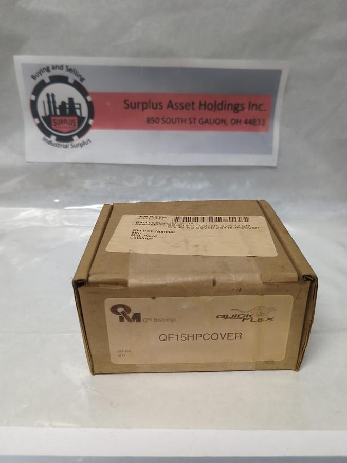 QM BEARINGS,OF15HPCOVER,COUPLING COVER SIZE 15 NOS