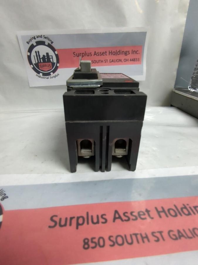 Used GE,TED124080,CIRCUIT BREAKER 2-POLE 80 AMP PRE-OWNED