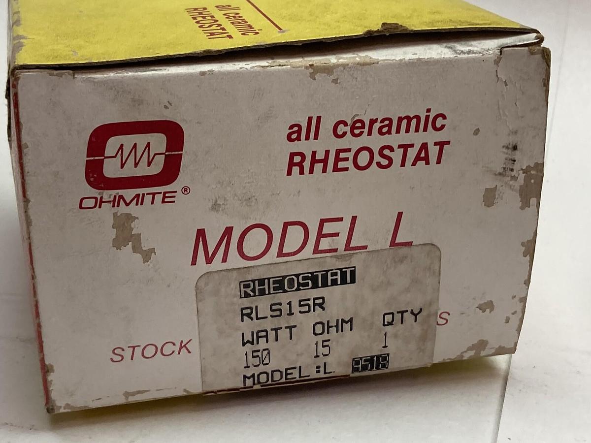 Ohmite,RLS15R,Resistor 150 Watts 15OHM