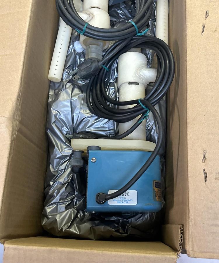 Used FLO KING,049344,VERTICAL IMMERSIBLE PUMP 1/70HP 115V