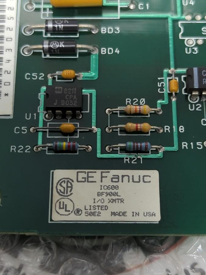 Used GE,IC600BF900L,I/O XMTR CIRCUIT BOARD PRE-OWNED