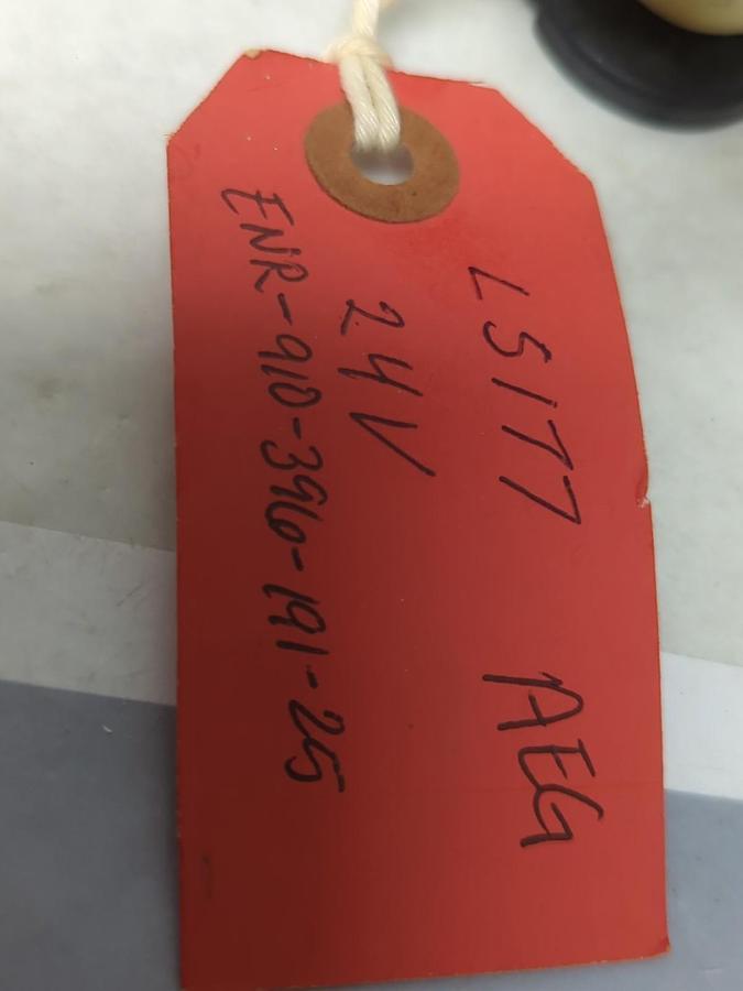 Used AEG,ENR-910-396-191-25,CONTACTOR COIL 24V PRE-OWNED