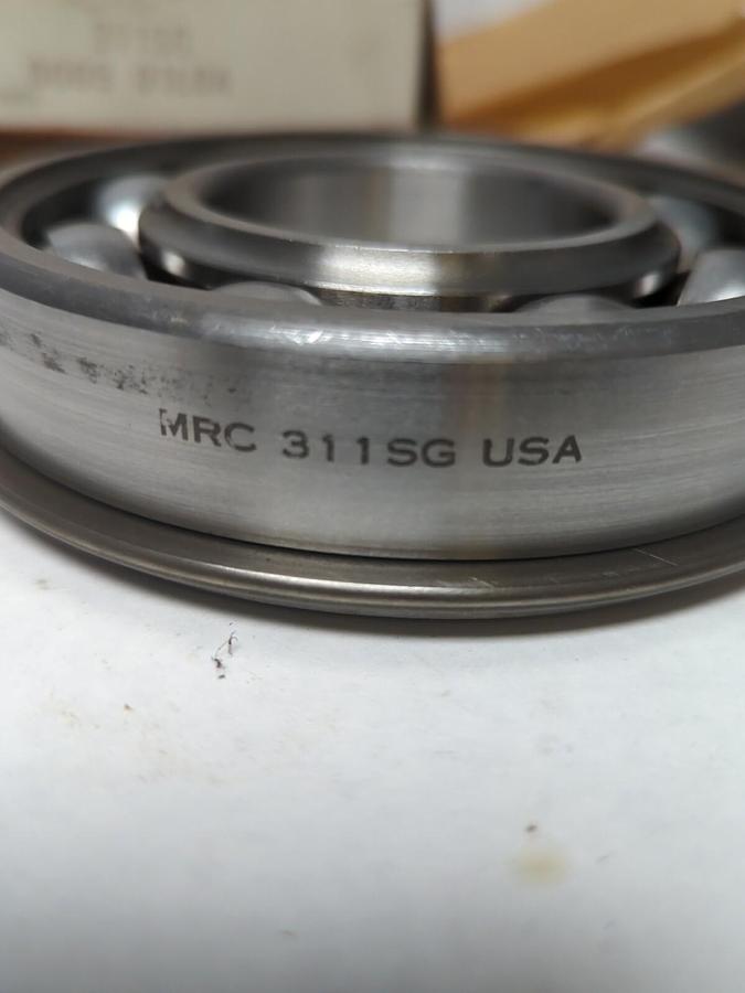 MRC,3112SG,DEEP GROOVE BALL BEARING WITH SNAP RING NOS