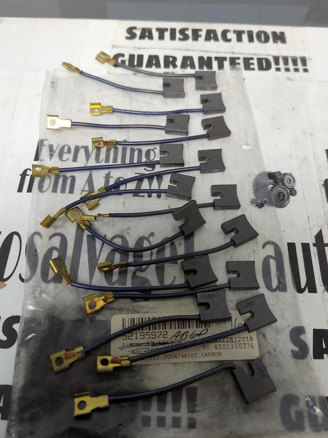 CARBON MOTOR,LS65,BRUSHES LOT OF 16 NOS