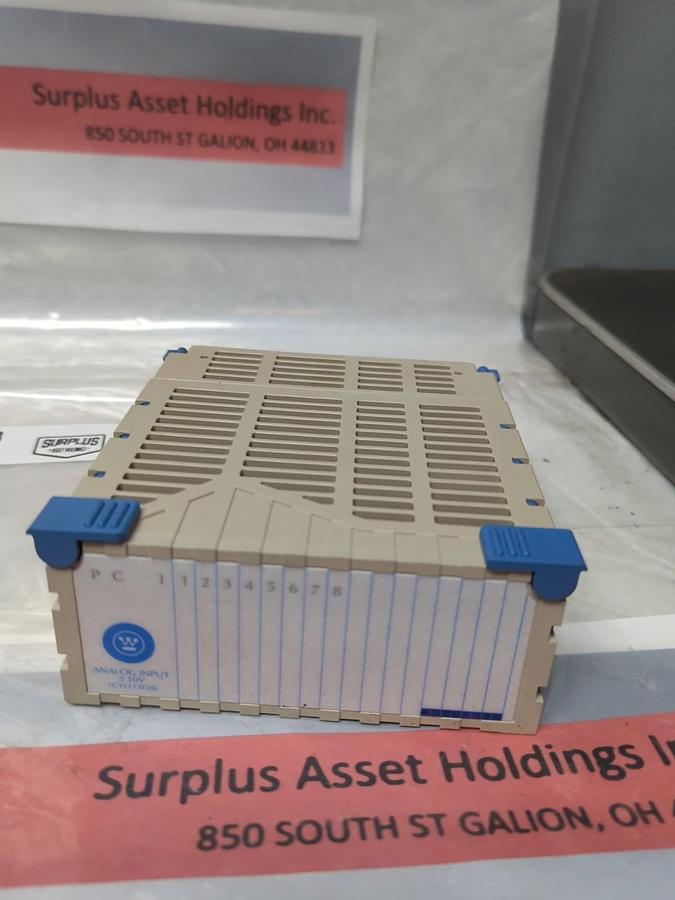 Used WESTINGHOUSE,IC31113G06,OVATION ANALOG INPUT MODULE PRE-OWNED