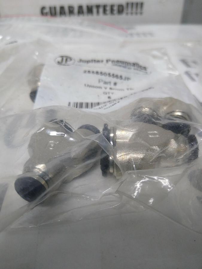 Used JUPITER PNEUMATICS,2558505565JP,UNION Y 5MM 5PK LOT OF 3