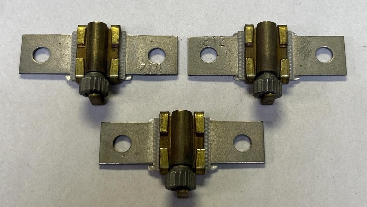 Used SQUARE D,B79,THERMAL OVERLOAD HEATER ELEMENT LOT OF 3