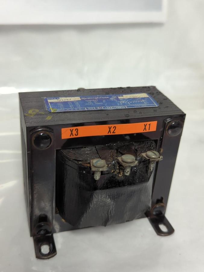 Used WESTINGHOUSE,1F1027,CONTROL TRANSFORMER PRE-OWNED