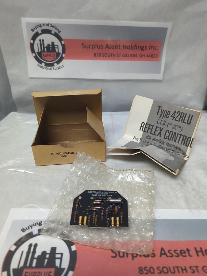 Used ECA,60-1508-1,PLUG IN MODULE NOS