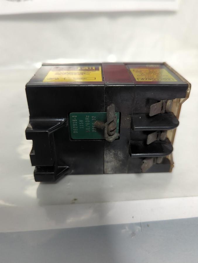 Used P&H,479Q33D3,PILOT DUTY CONTACT 600V 10 AMP 3-POLE PRE-OWNED