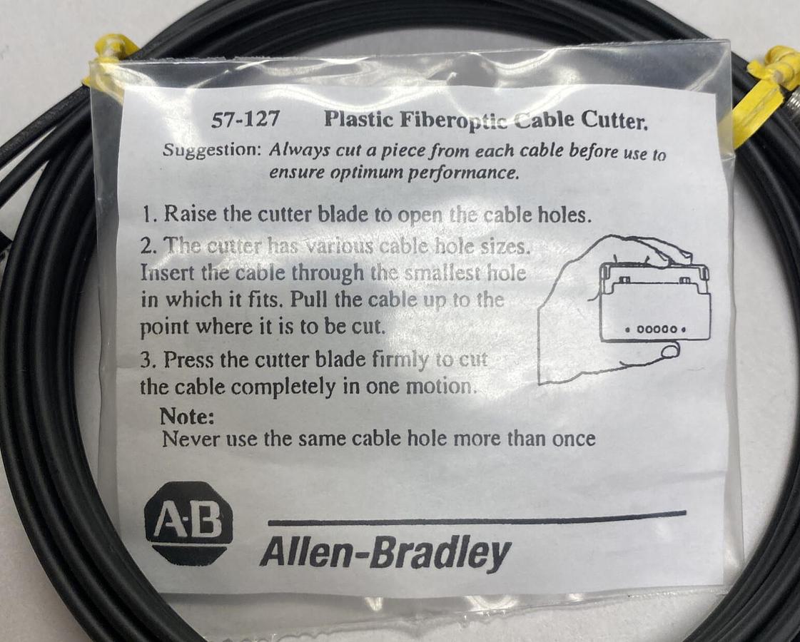 ALLEN BRADLEY,57-127,CUTTER WITH FIBER OPTIC CABLE NEW