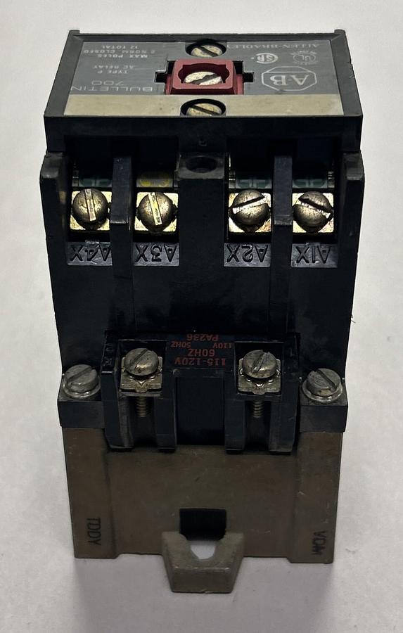 Used ALLEN BRADLEY,700-P400A1,CONTACT CONTROL RELAY