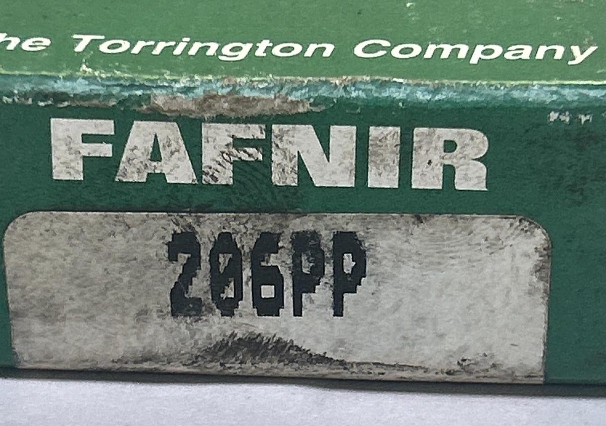 FAFNIR,206PP,RADIAL/DEEP GROOVE BALL BEARING NOS