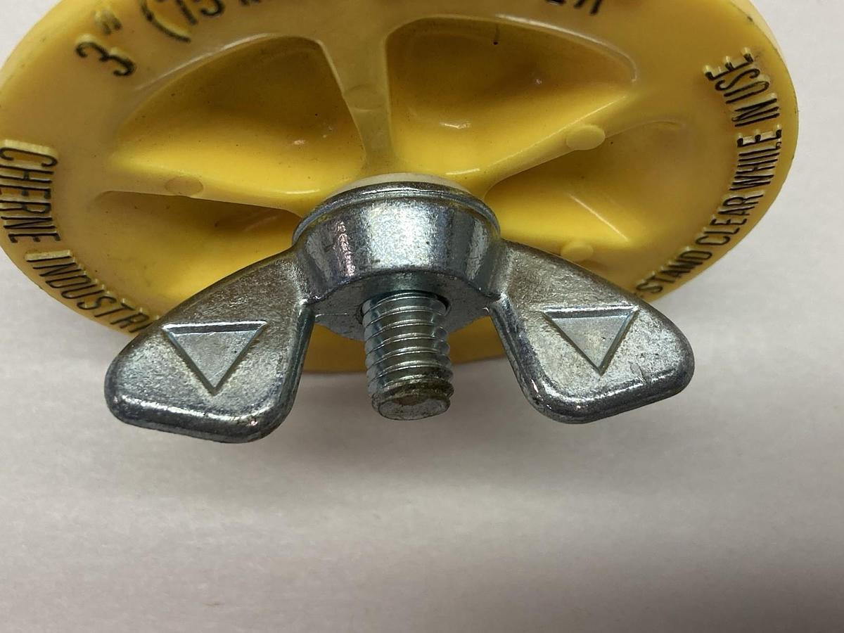 Used Cherne Gripper,3 Inch 75MM,Mechanical Drain Pipe Plug