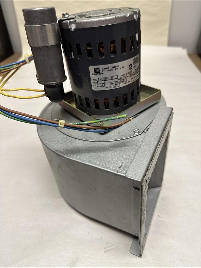 Used Kooltronic,NBD49-10B,Centrifugal Blower 1/15HP 250/3454RPM 115V