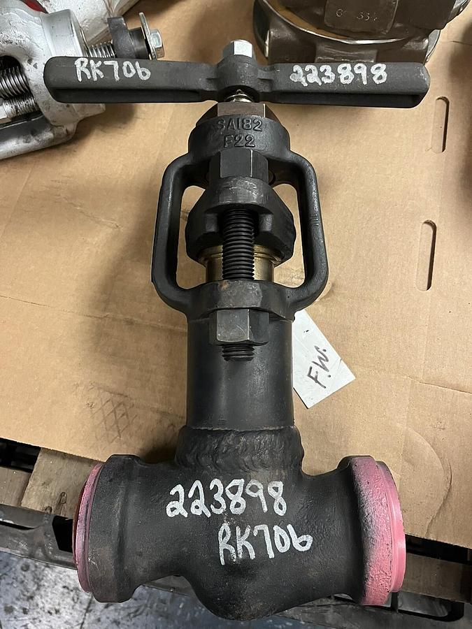 HANCOCK,7130W-3-0219,SIZE 2 LOOSE BACKSEAT VALVE CLASS 1690 B16.34 4225 CWP