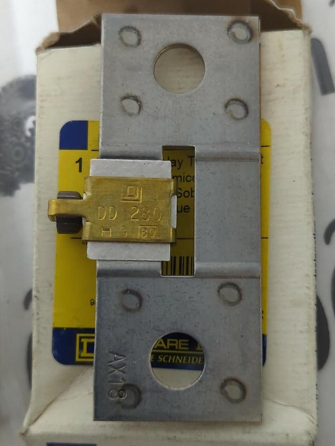 SQUARE D,DD 280.0,OVERLOAD RELAY THERMAL UNITS LOT OF 3 NOS