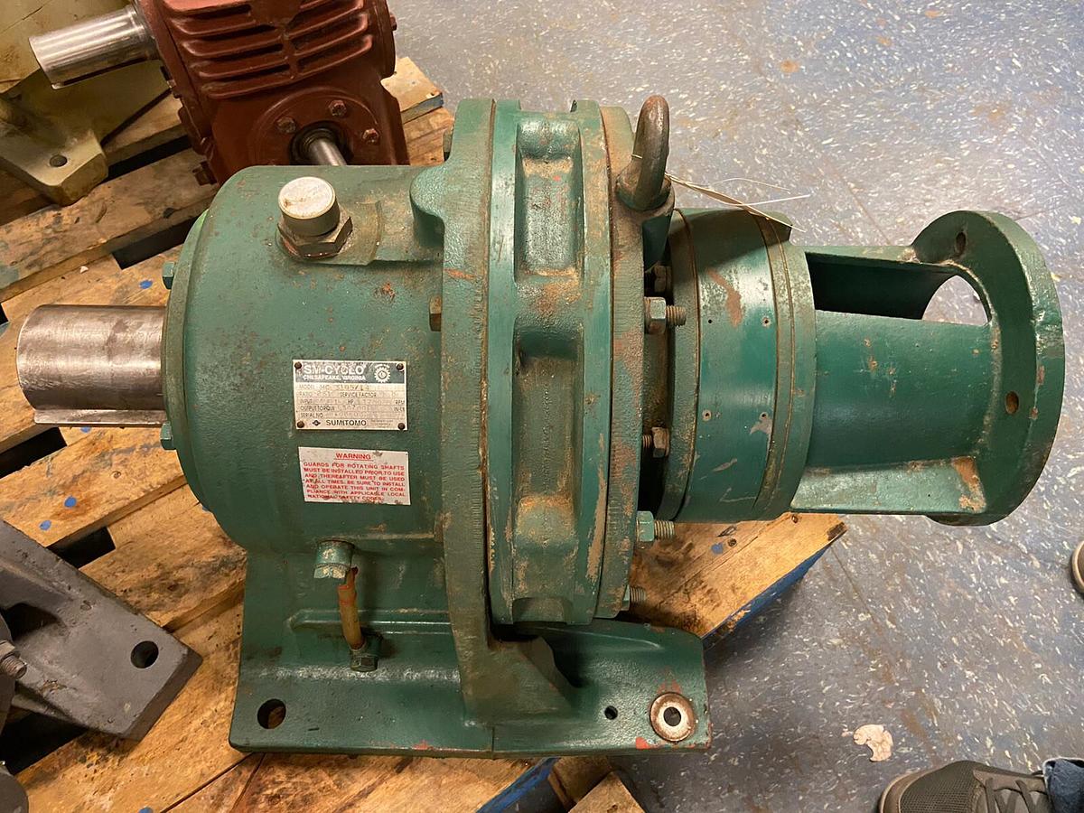 Used Sumitomo,SM-Cyclo HC-3185/14,Gear Reducer Ratio 231:1 Input 4.91Hp Torque 34700