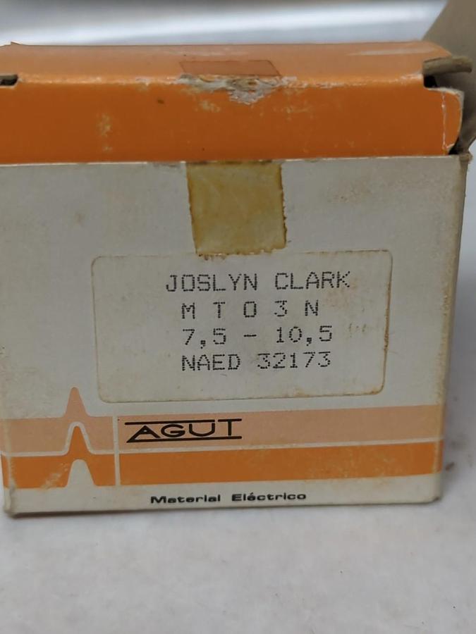 AGUT,MT03N,CONTACT BLOCK 7.5-10.5 NOS