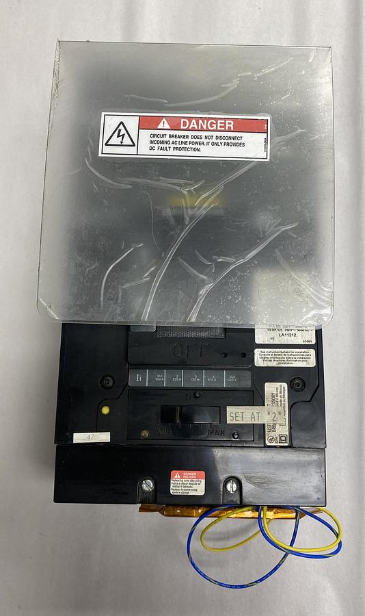 Square D,419035-300FSA,Motor Circuit Protector 400A 600V 3P NOS