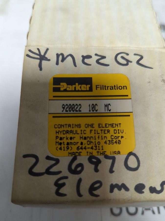 PARKER,920022,HYDRAULIC FILTER ELEMENT NOS