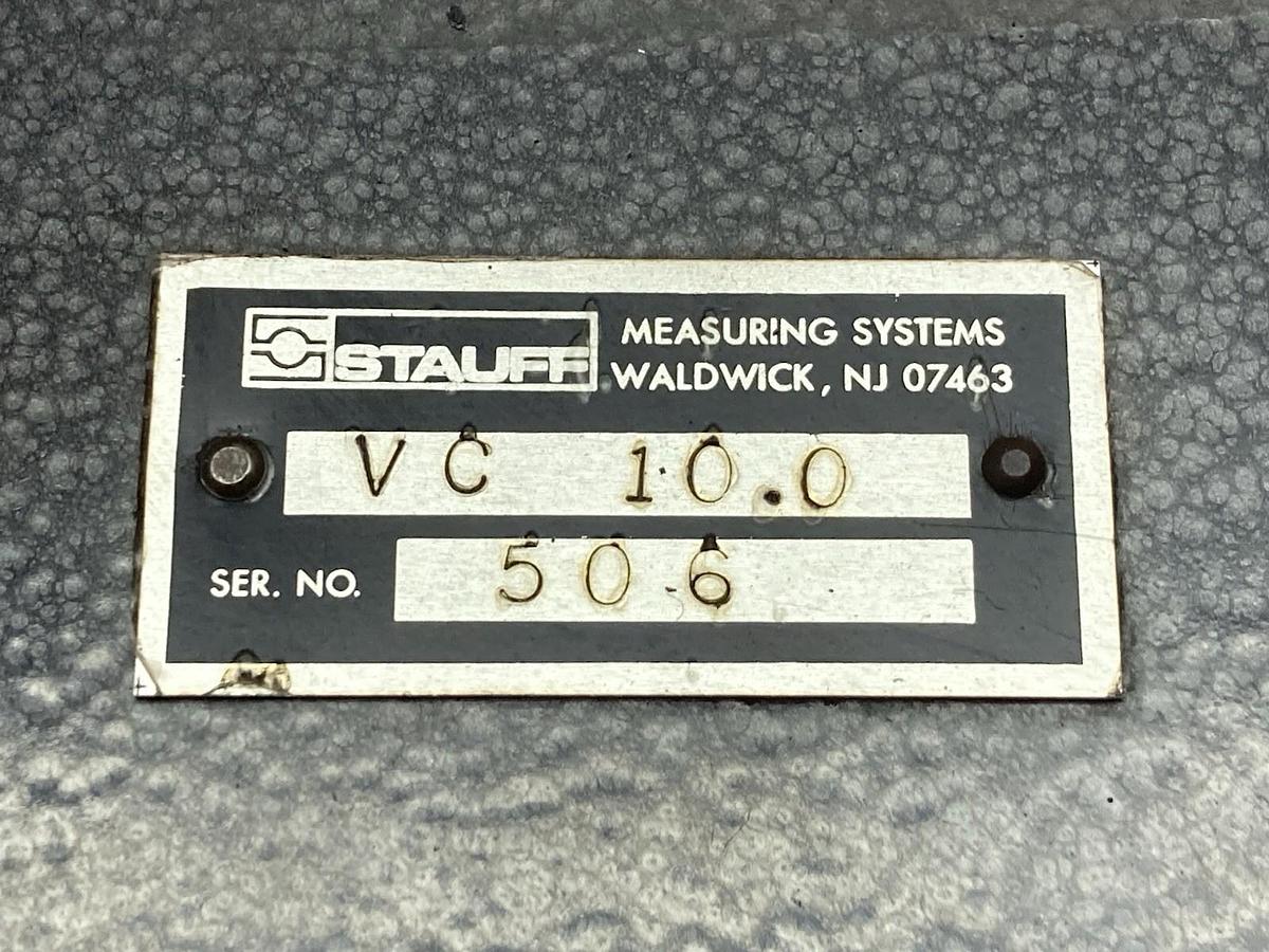 Used Stauff,VC.1,Hydraulic Pump Valve Flow Meter