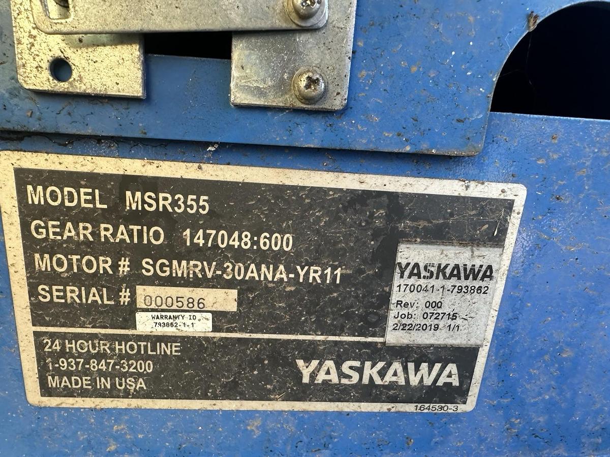 Used Yaskawa,MSR355,Rotary Weld Positioner
